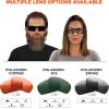 imageErgodyne Skullerz Odin Polarized Safety SunglassesBlack Frame  Polarized Smoke Lens