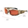 imageErgodyne Skullerz Odin Polarized Safety SunglassesKryptek Highlander Frame  Polarized Copper Lens