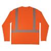 imageErgodyne Chill Its 6688 Hi Vis Reflective Shirt Class 2 Cooling Sun Shirt with UV ProtectionOrange