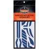 imageErgodyne Skullerz 8961 Reflective Hard Hat Stickers Safety Helmet Strips Hard Hat Accessories Adhesive Sticker Decal KitBlue