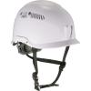 imageErgodyne Skullerz 8975LED Vented Safety Helmet with Light Class C Hard Hat 6pt Suspension Padded Sweatband and Top Padding Included OrangeWhite