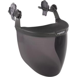 imageErgodyne Skullerz Hard Hat Face Shield Attachment Anti Fog Cap StyleSmoke