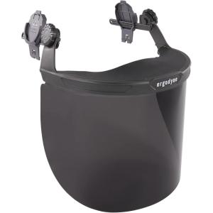 imageErgodyne Skullerz Hard Hat Face Shield Attachment Anti Fog Full BrimSmoke