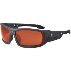 imageErgodyne Skullerz ODIN Safety Glasses Sunglasses Impact Resistant Z871Kryptek Typhon Frame  Copper Lens