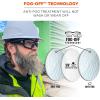 imageErgodyne  56033 Skullerz Loki Convertible AntiFog Safety Sunglasses Smoke Lens Includes Gasket and Strap to Convert to Goggle Antifog Smoke Lens Black FrameAntifog Clear Lens  Black Frame