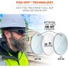 imageErgodyne  56033 Skullerz Loki Convertible AntiFog Safety Sunglasses Smoke Lens Includes Gasket and Strap to Convert to Goggle Antifog Smoke Lens Black FrameAntifog Smoke Lens  Gray Frame