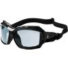 imageErgodyne  56033 Skullerz Loki Convertible AntiFog Safety Sunglasses Smoke Lens Includes Gasket and Strap to Convert to Goggle Antifog Smoke Lens Black FrameAntifog IndoorOutdoor Lens  Black Frame