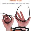 imageErgodyne Skullerz LOKI Convertible Safety Spoggles Includes Foam Gasket and Strap to Convert to Goggle ANSI z871IndoorOutdoor Lens  Black Frame