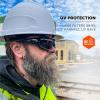 imageErgodyne Skullerz LOKI Convertible Safety Spoggles Includes Foam Gasket and Strap to Convert to Goggle ANSI z871Smoke Lens  Black Frame