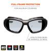 imageErgodyne Skullerz Loki Convertible Anti Scratch Safety Spoggles GlassesIncludes Gasket and Strap to Convert to Goggle Anti FogInOutdoor Lens