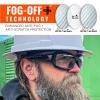 imageErgodyne Skullerz Loki Convertible Anti Scratch Safety Spoggles GlassesIncludes Gasket and Strap to Convert to Goggle Anti FogInOutdoor Lens
