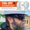 imageErgodyne Skullerz Loki Convertible Anti Scratch Safety Spoggles GlassesIncludes Gasket and Strap to Convert to Goggle Anti FogSmoke Lens