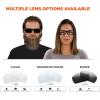 imageErgodyne Skullerz ODIN Anti Fog Safety GlassesSmoke Lens  Matte Gray Frame