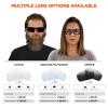 imageErgodyne Skullerz ODIN Anti Scratch Safety Glasses AntiFog ANSI z871Smoke Lens
