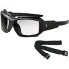 Anti-fog Clear Lens  Black Frame