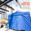 imageErgodyne SHAX 6096 Tent Sidewall with Zipper Opening Fits 10ft x 10ft Pop Up Canopy TentsBlue