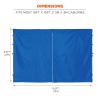 imageErgodyne SHAX 6096 Tent Sidewall with Zipper Opening Fits 10ft x 10ft Pop Up Canopy TentsBlue