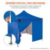 imageErgodyne SHAX 6096 Tent Sidewall with Zipper Opening Fits 10ft x 10ft Pop Up Canopy TentsBlue