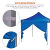 imageErgodyne SHAX 6096 Tent Sidewall with Zipper Opening Fits 10ft x 10ft Pop Up Canopy TentsBlue