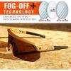 imageErgodyne Skullerz AEGIR Anti Fog Anti Scratch Safety Sunglasses High Contrast Color Enhancing Lenses ANSI z871 with Protective Microfiber Eyewear Cleaning ampamp Storage Bag