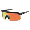 imageErgodyne Skullerz AEGIR Anti Scratch Safety Sunglasses AntiFog ANSI z871Black Frame  Orange Mirror Lens