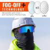 imageErgodyne Skullerz AEGIR Anti Scratch Safety Sunglasses AntiFog ANSI z871Clear Smoke Frame  Blue Mirror Lens