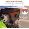 imageErgodyne Skullerz AEGIR Polarized Safety Sunglasses with Fog Off Anti Fog Safety Glasses Anti Scratch Mirror LensBlue Mirror Lens