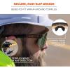 imageErgodyne Skullerz AEGIR Polarized Safety Sunglasses with Fog Off Anti Fog Safety Glasses Anti Scratch Mirror LensOrange Mirror Lens