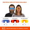 imageErgodyne Skullerz AEGIR Safety Sunglasses High Contrast Color Enhancing Mirrored Lenses ANSI z871