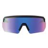 imageErgodyne Skullerz AEGIR Safety Sunglasses Mirrored Lens ANSI z871Black Frame  Blue Mirror Lens
