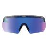 imageErgodyne Skullerz AEGIR Safety Sunglasses Mirrored Lens ANSI z871Clear Smoke Frame  Blue Mirror Lens