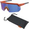 imageErgodyne Skullerz AEGIR Polarized Safety Sunglasses with Fog Off Anti Fog Safety Glasses Anti Scratch Mirror LensBlue Mirror Lens