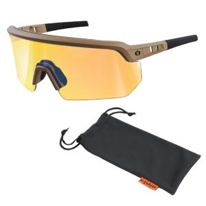 imageErgodyne Skullerz AEGIR Safety Sunglasses High Contrast Color Enhancing Mirrored Lenses ANSI z871
