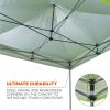 imageErgodyne SHAX 6052 HeavyDuty PopUp Canopy Tent Kit with Mesh Windows 10ft x 10ftLime