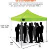 imageErgodyne SHAX 6052 HeavyDuty PopUp Canopy Tent Kit with Mesh Windows 10ft x 10ftLime