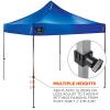 imageErgodyne SHAX 6053 Fully Enclosed Pop Up Canopy Tent with Sidewalls Includes Tent and 4 Wall Panels 10ft x 10ft LimeBlue