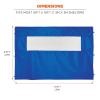 imageErgodyne SHAX 6092 PopUp Tent Sidewall with Mesh Window  10ft x 10ftBlue