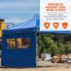 imageErgodyne SHAX 6092 PopUp Tent Sidewall with Mesh Window  10ft x 10ftLime