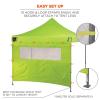 imageErgodyne SHAX 6092 PopUp Tent Sidewall with Mesh Window  10ft x 10ftLime