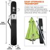 imageErgodyne SHAX 6100 Lightweight Industrial UmbrellaLime