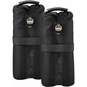imageWeight Bags for Pop Up Canopy Tents or Umbrellas Set of 2 Ergodyne SHAX 6094  Black