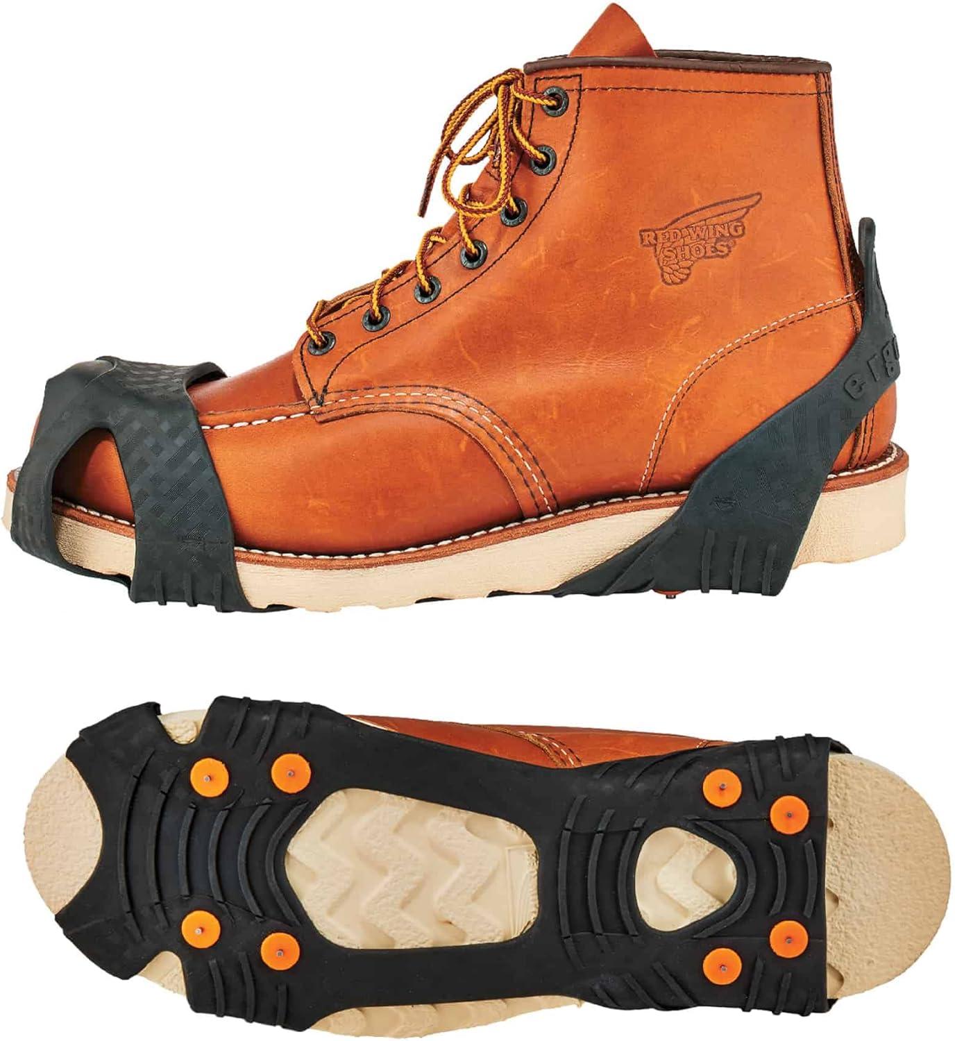 imageSlipOn Ice Traction Cleats with 8 Tungsten Carbide Studs for Superior Grip Ergodyne TREX 6300TCMedium