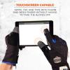 imageErgodyne unisex adult Glovethermal Insulated Touchscreen Palms Reinforced Thermal Winter Work Gloves Black Large USXLarge Pack of 1