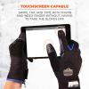 imageWaterproof Work Gloves High Visibility Thermal Insulated Touchscreen Enhanced Grip Ergodyne ProFlex 818WPOrangeBlack