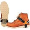 imageErgodyne TREX 6315 StrapOn Heel Traction Cleat Grips Ice and Snow Easily Attaches Over Heel of ShoeBoot with Steel Plate to Provide AntiSlip Solution Medium LargeBlackXLarge