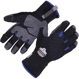 imageErgodyne unisex adult Glovethermal Insulated Touchscreen Palms Reinforced Thermal Winter Work Gloves Black Large USLarge Pack of 1