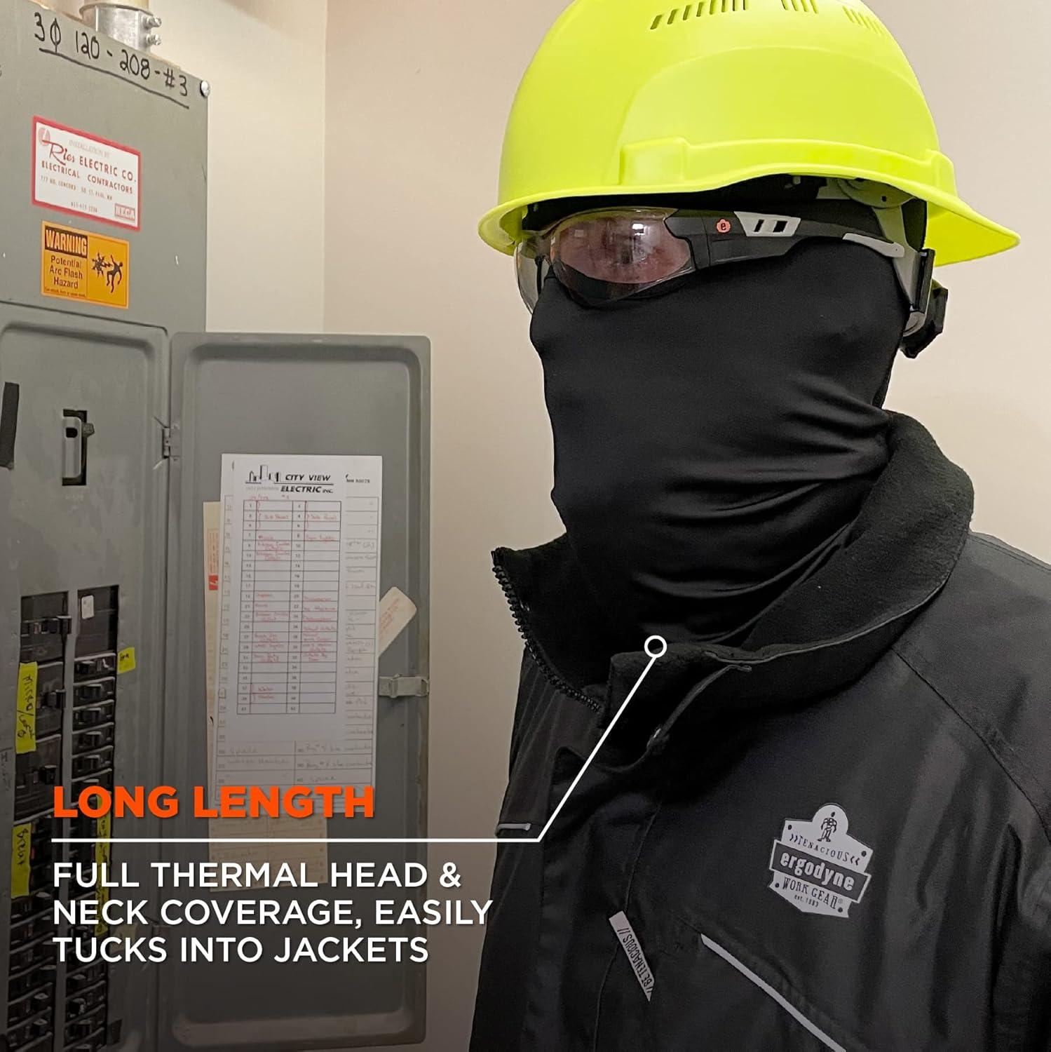 imageErgodyne Mens Balaclava Face Mask Black