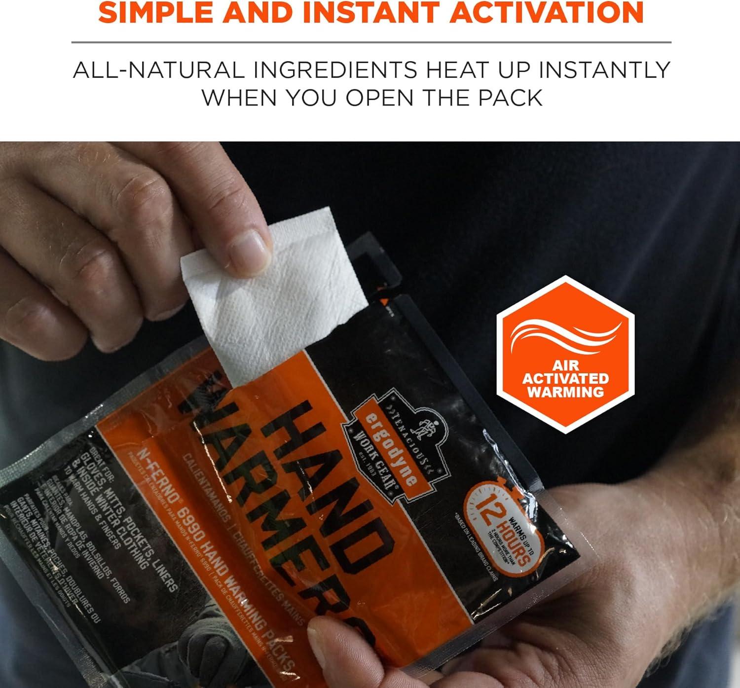 imageErgodyne NFerno 6990 Hand Warming Pack Case 40Pairs