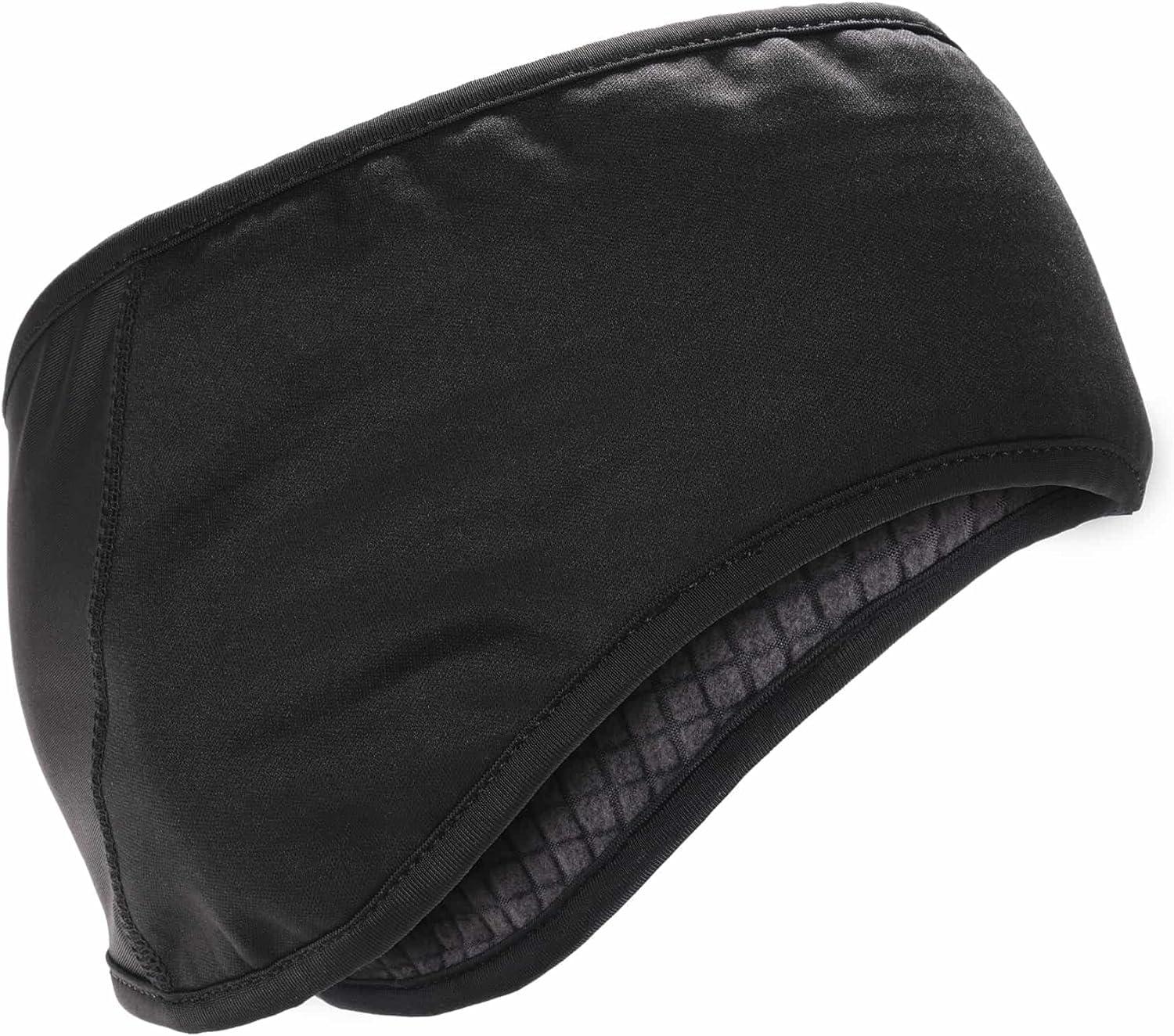 imageErgodyne womens Hat 2 Layer Winter Headband Fleece Spandex Black One Size US