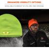 imageErgodyne Standard Beanie Winter Hat with LED Lights Orange One Size